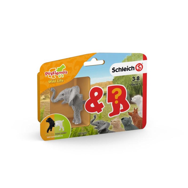 *Schleich Puzzlemals - Wild Life Series 1