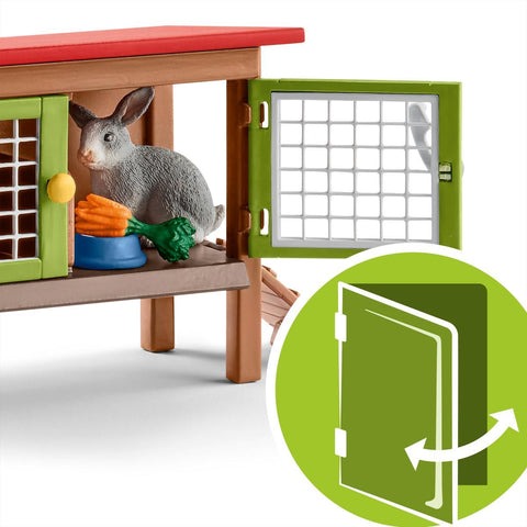 *Schleich Farm Wold Rabbit Hutch