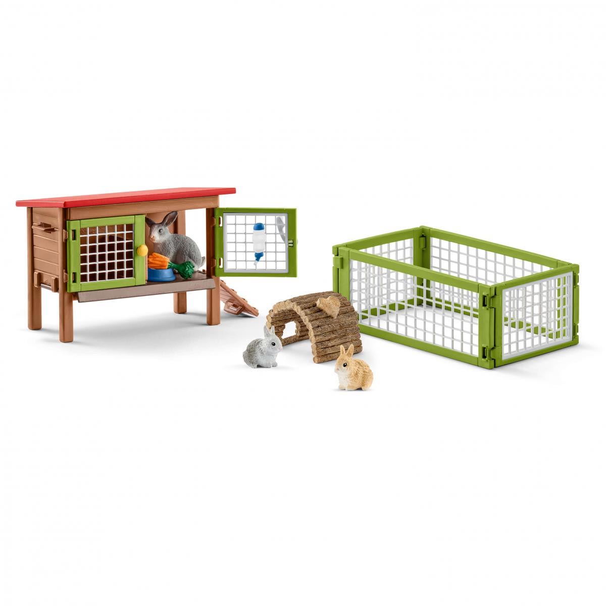 *Schleich Farm Wold Rabbit Hutch