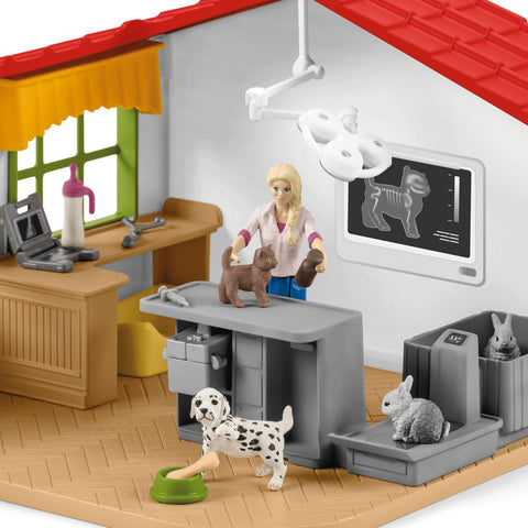 *Schleich Farm World Veterinarian Practice with Pets