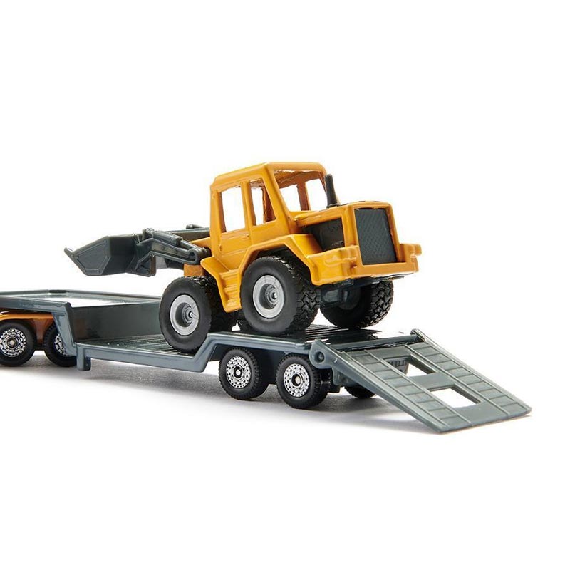 *Siku Low Loader with Front Loader