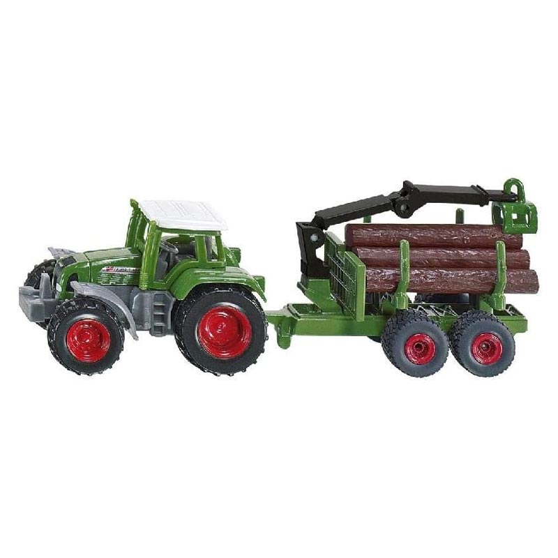 *Siku Tractor with Forestry Trailer