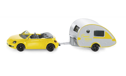 *Siku Car With Trailer Caravan