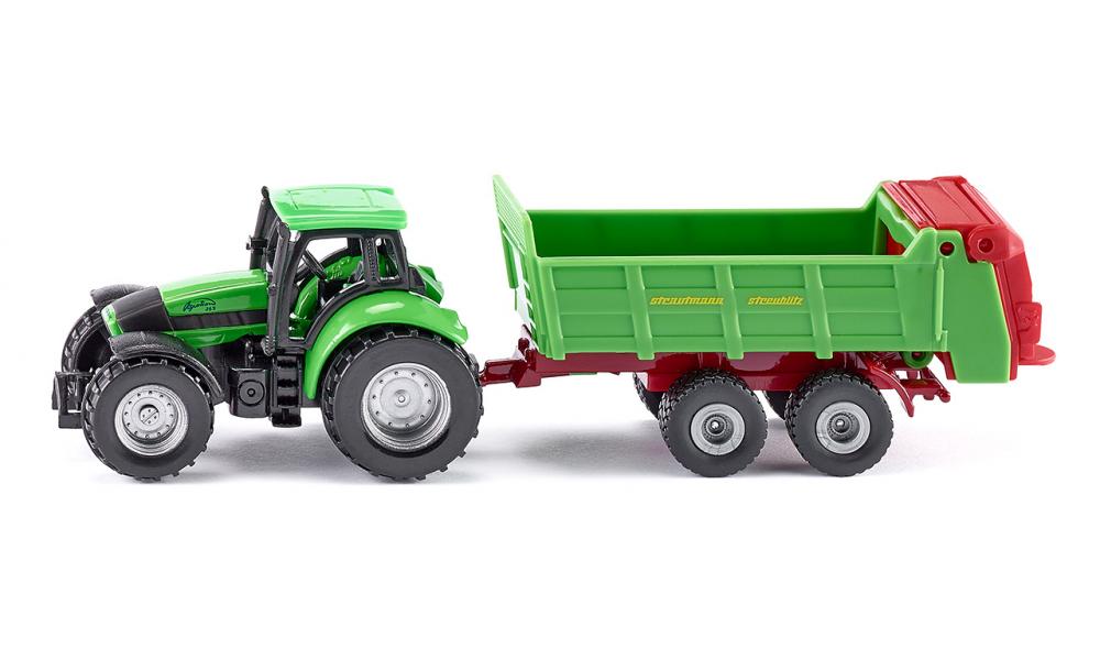 *Siku Tractor with Universal Manure Spreader