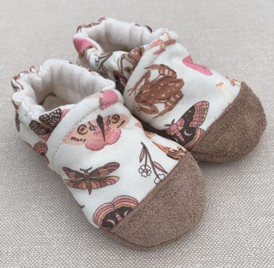 Snow and Arrow Cotton Knit Slippers - Forest Walk