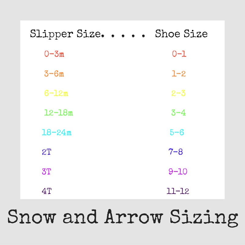 Snow and Arrow Cotton Knit Slippers - Campy