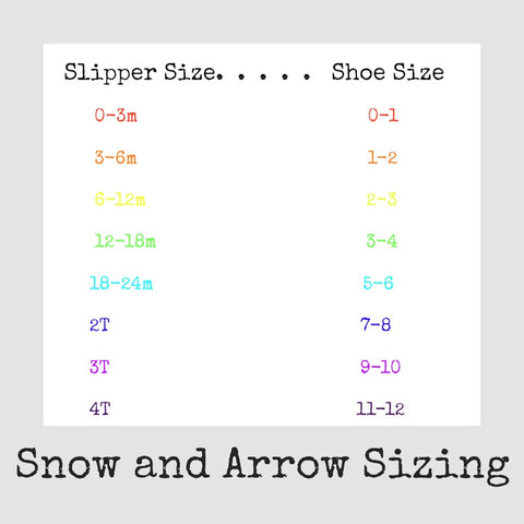 Snow and Arrow Cotton Knit Slippers - Campy