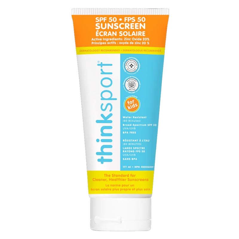 *Thinksport Kid Mineral Based Sunscreen SPF 50 (177mL)