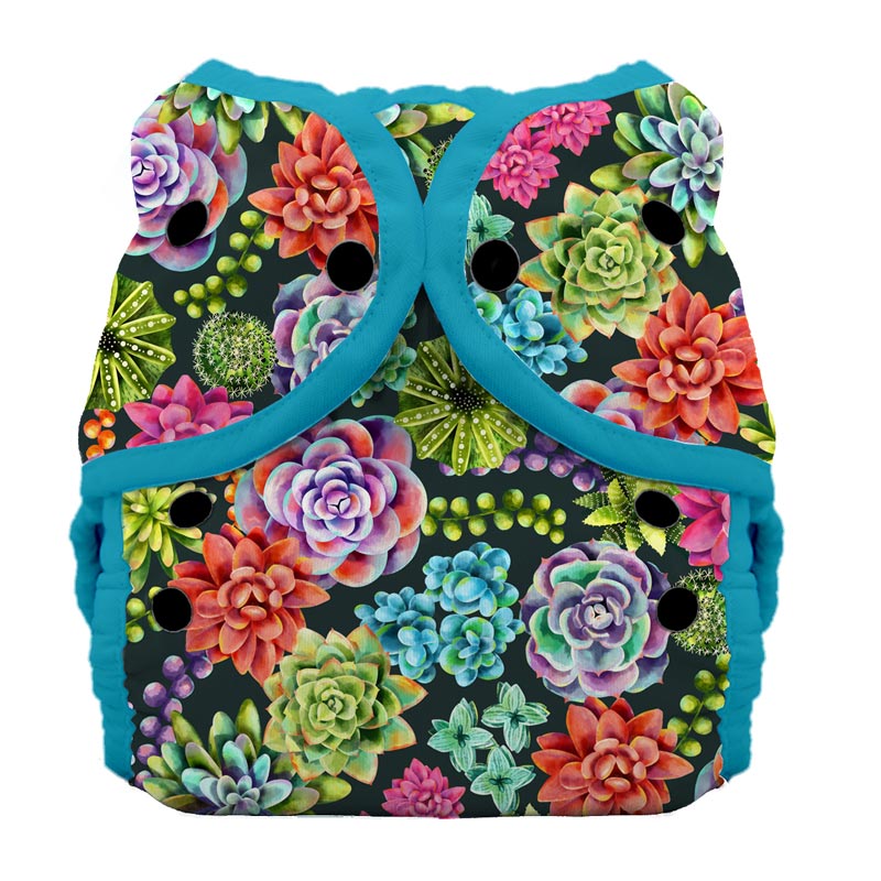 Desert Bloom Thirsties Duo Wrap Size 4 Snap - Lagoon Baby + Toy Shoppe