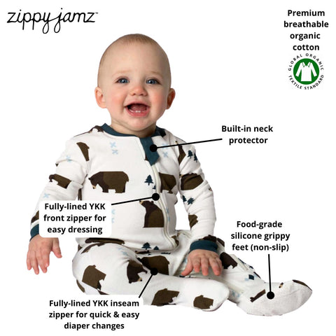 ZippyJamz Footie - Stole My Heart (Size 12-18m) *CLEARANCE*